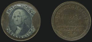 Sale 1066, Lot 345, Civil War Encased Postage