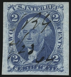 Sale 1066, Lot 5, First Issue Imperforate