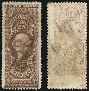 Sale 1066, Lot 67, First Issue Perforated