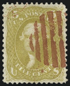 Sale 1067, Lot 1022, 1861-66 Issue (Scott 61-70c)