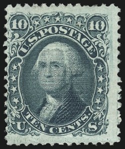 Sale 1067, Lot 1075, 1867-68 Grilled Issue and 1875 Re-Issue of 1861 Issue (Scott 84-111)