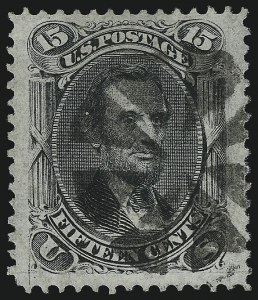 Sale 1067, Lot 1086, 1867-68 Grilled Issue and 1875 Re-Issue of 1861 Issue (Scott 84-111)