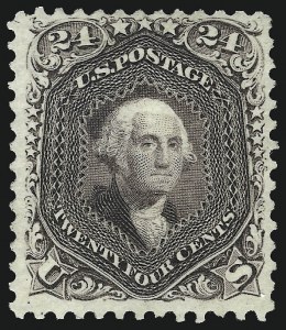 Sale 1067, Lot 1096, 1867-68 Grilled Issue and 1875 Re-Issue of 1861 Issue (Scott 84-111)