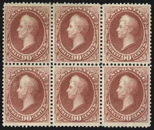 Sale 1067, Lot 1163, 1873-88 Bank Note Issues incl. Special Printings (Scott 156-218)