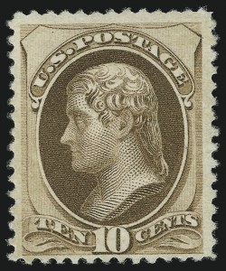 Sale 1067, Lot 1175, 1873-88 Bank Note Issues incl. Special Printings (Scott 156-218)