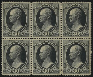 Sale 1067, Lot 1179, 1873-88 Bank Note Issues incl. Special Printings (Scott 156-218)
