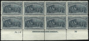 Sale 1067, Lot 1229, 1893 Columbian Issue (Scott 230-245)