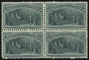 Sale 1067, Lot 1230, 1893 Columbian Issue (Scott 230-245)