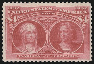 Sale 1067, Lot 1243, 1893 Columbian Issue (Scott 230-245)