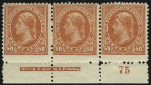 Sale 1067, Lot 1259, 1894-98 Bureau Issues (Scott 247-284)