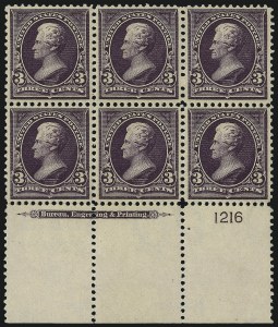 Sale 1067, Lot 1267, 1894-98 Bureau Issues (Scott 247-284)