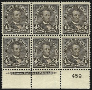 Sale 1067, Lot 1269, 1894-98 Bureau Issues (Scott 247-284)