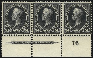 Sale 1067, Lot 1280, 1894-98 Bureau Issues (Scott 247-284)