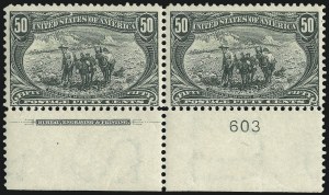 Sale 1067, Lot 1310, 1898 Trans-Mississippi Issue (Scott 285-293)