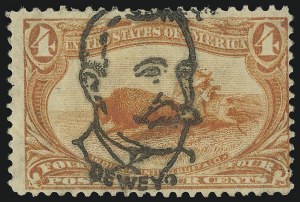 Sale 1067, Lot 1316, 1898 Trans-Mississippi Issue (Scott 285-293)