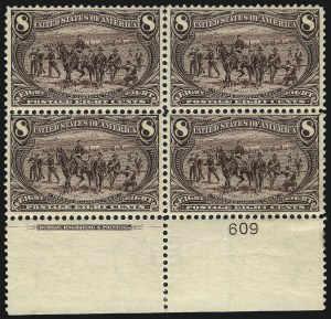 Sale 1067, Lot 1321, 1898 Trans-Mississippi Issue (Scott 285-293)