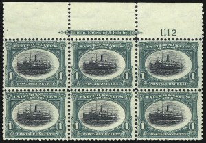 Sale 1067, Lot 1338, 1901 Pan-American Issue (Scott 294-299)