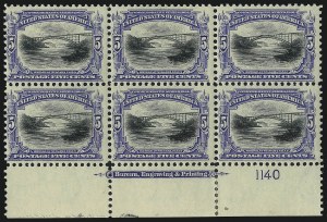 Sale 1067, Lot 1348, 1901 Pan-American Issue (Scott 294-299)