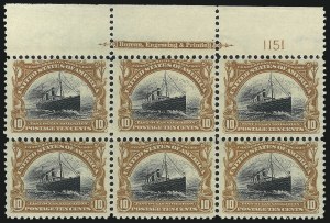 Sale 1067, Lot 1351, 1901 Pan-American Issue (Scott 294-299)