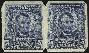 Sale 1067, Lot 1396, Private Vending and Affixing Machine Peforations