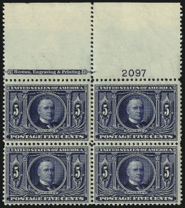 Sale 1067, Lot 1406, Louisiana Purchase, Jamestown and 1908-09 Issues (Scott 323-366)