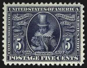 Sale 1067, Lot 1412, Louisiana Purchase, Jamestown and 1908-09 Issues (Scott 323-366)