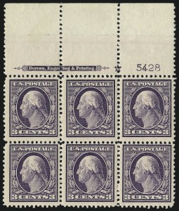 Sale 1067, Lot 1460, 1909-12 Issues (Scott 369-396)