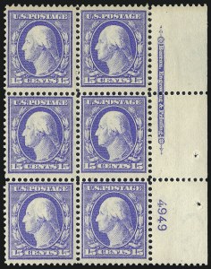Sale 1067, Lot 1464, 1909-12 Issues (Scott 369-396)