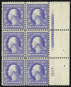 Sale 1067, Lot 1465, 1909-12 Issues (Scott 369-396)