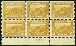 Sale 1067, Lot 1481, Panama-Pacific Issue (Scott 397-404)