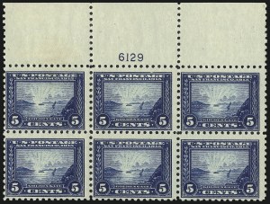 Sale 1067, Lot 1487, Panama-Pacific Issue (Scott 397-404)