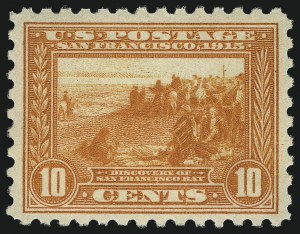 Sale 1067, Lot 1493, Panama-Pacific Issue (Scott 397-404)