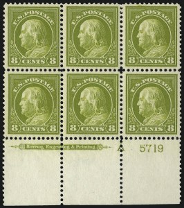 Sale 1067, Lot 1499, 1912-14 Issues (Scott 407-446)