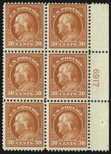 Sale 1067, Lot 1508, 1912-14 Issues (Scott 407-446)