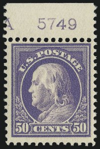 Sale 1067, Lot 1513, 1912-14 Issues (Scott 407-446)