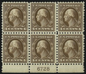 Sale 1067, Lot 1517, 1912-14 Issues (Scott 407-446)