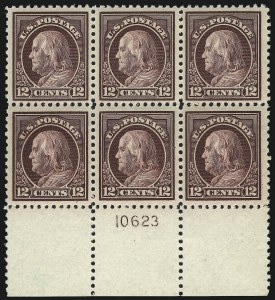 Sale 1067, Lot 1524, 1912-14 Issues (Scott 407-446)