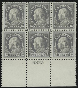 Sale 1067, Lot 1525, 1912-14 Issues (Scott 407-446)