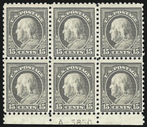 Sale 1067, Lot 1526, 1912-14 Issues (Scott 407-446)