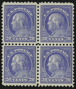 Sale 1067, Lot 1528, 1912-14 Issues (Scott 407-446)