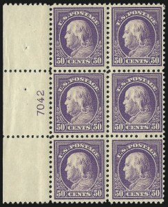 Sale 1067, Lot 1589, 1918-22 Issues (Scott 505-550)