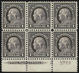 Sale 1067, Lot 1592, 1918-22 Issues (Scott 505-550)