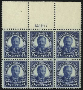Sale 1067, Lot 1612, 1922-26 and Later Issues (Scott 555-1058a)