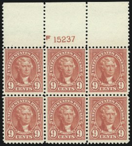 Sale 1067, Lot 1618, 1922-26 and Later Issues (Scott 555-1058a)
