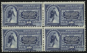 Sale 1067, Lot 1669, Special Delivery (Scott E1-E15c, F1)