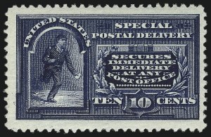 Sale 1067, Lot 1670, Special Delivery (Scott E1-E15c, F1)