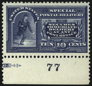 Sale 1067, Lot 1672, Special Delivery (Scott E1-E15c, F1)