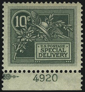 Sale 1067, Lot 1676, Special Delivery (Scott E1-E15c, F1)