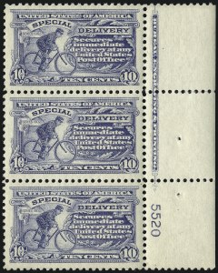 Sale 1067, Lot 1679, Special Delivery (Scott E1-E15c, F1)