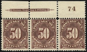 Sale 1067, Lot 1692, Postage Due, Offices in China (Scott J, K)